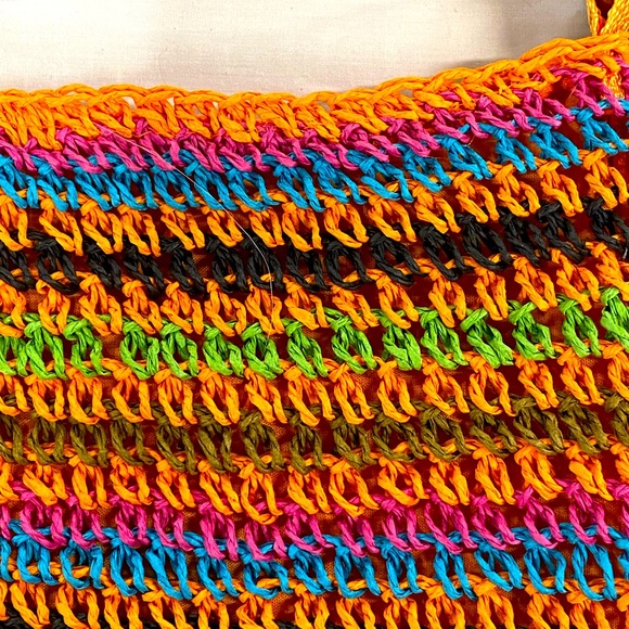 EUC Sun n Sand Macrame Shoulder Bag - Picture 6 of 8